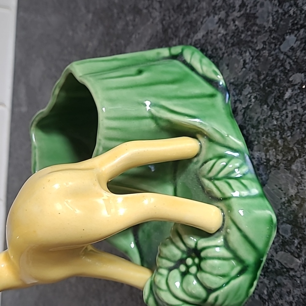 Shawnee Art Pottery Yellow Deer Planter  - Vintage MCM - Picture 5 of 13